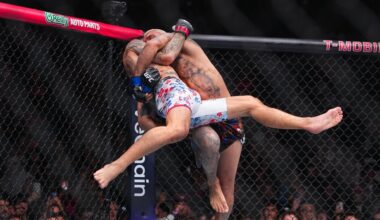 Max Holloway vs. Charles Oliveira 2 full fight video highlights