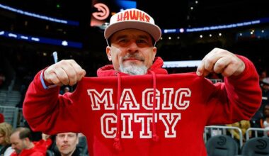 Hawks fans turn game into unofficial Magic City night after NBA shuts it down