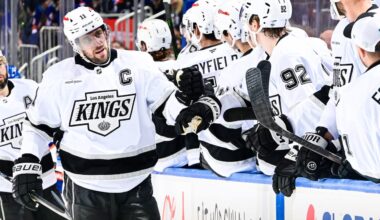 Kopitar closes in on Dionne in Kings win against Islanders