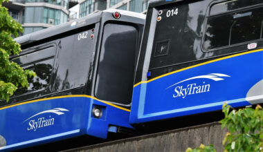 TransLink will reduce weekend service on the Expo line in downtown Vancouver starting Sunday, March 22 and continuing through early June 2026.