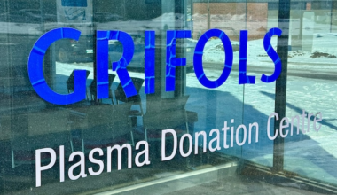 Friends say Rodiyat Alabede went to the Grifols location on Taylor Avenue to give a paid plasma donation.