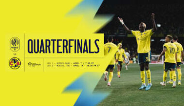 Nashville Soccer Club Hosting Club América at GEODIS Park April 7 in Concacaf Champions Cup