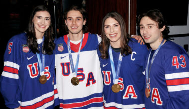 Hughes brothers embrace ‘buzz’ of late-night TV spots after winning gold medal