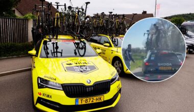 Visma-Lease a Bike 'shaken' after 'intoxicated' spectators attack team car