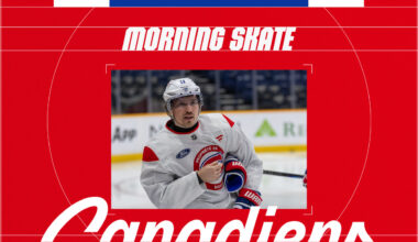 Lines and defense pairings at morning skate – Mar. 28