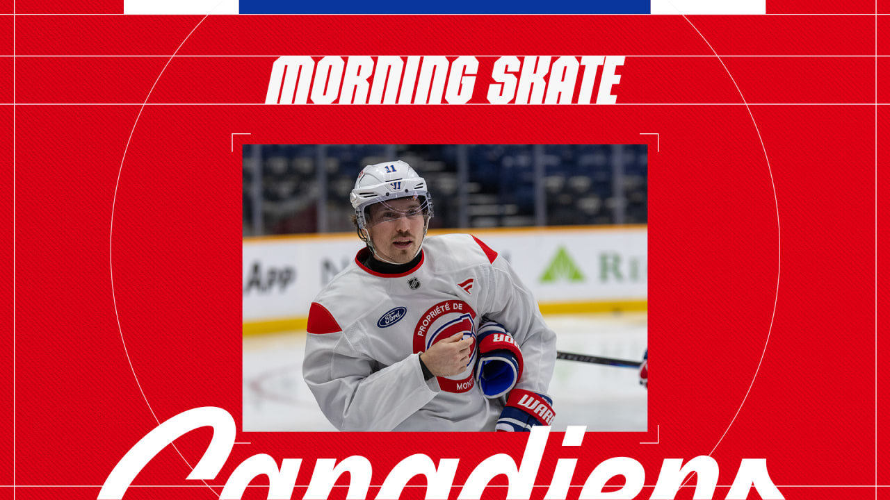 Lines and defense pairings at morning skate – Mar. 28