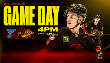 Game Notes: Canucks vs. Blues