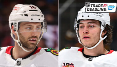 Dickinson, Dach traded to Oilers by Blackhawks for Mangiapane, pick