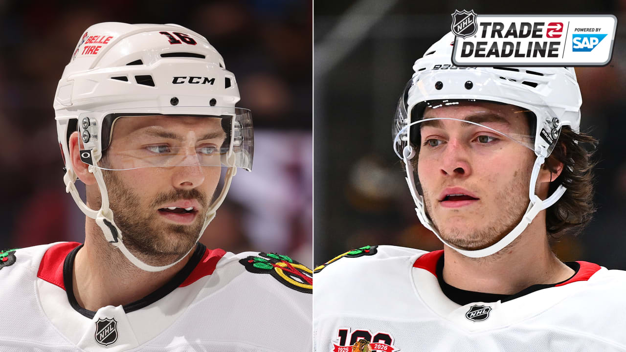 Dickinson, Dach traded to Oilers by Blackhawks for Mangiapane, pick