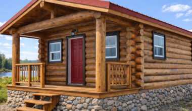 Wastēyapit Homes builds log-style affordable homes.
