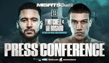 BOXING: Misfits Duel 2 Live Ty Mitchell Vs Gabriel Rosado Free 07. MAR. 2026