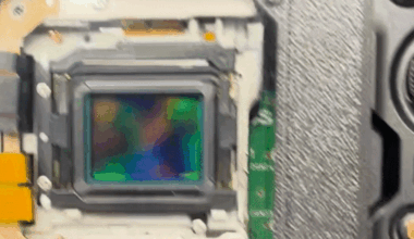 Video clip of the sensor stabilization inside the OM System OM-1 Mark II