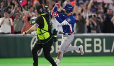 Stuart Fairchild's grand slam leads Taiwan over Czech Republic at the World Baseball Classic