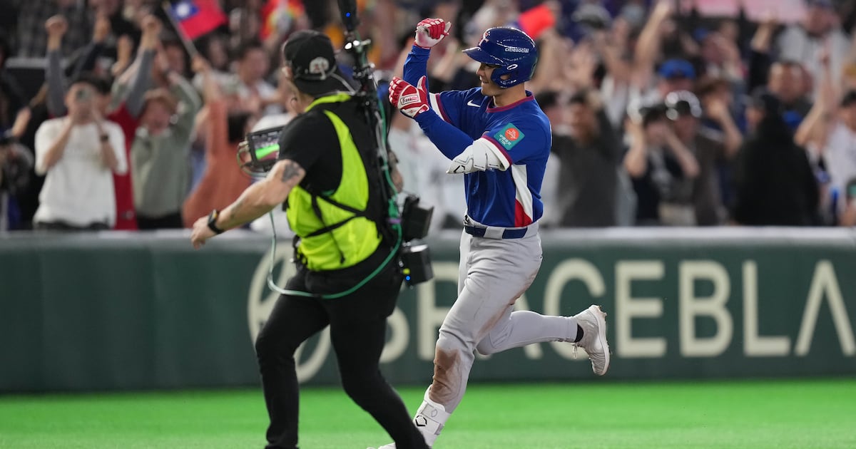 Stuart Fairchild's grand slam leads Taiwan over Czech Republic at the World Baseball Classic