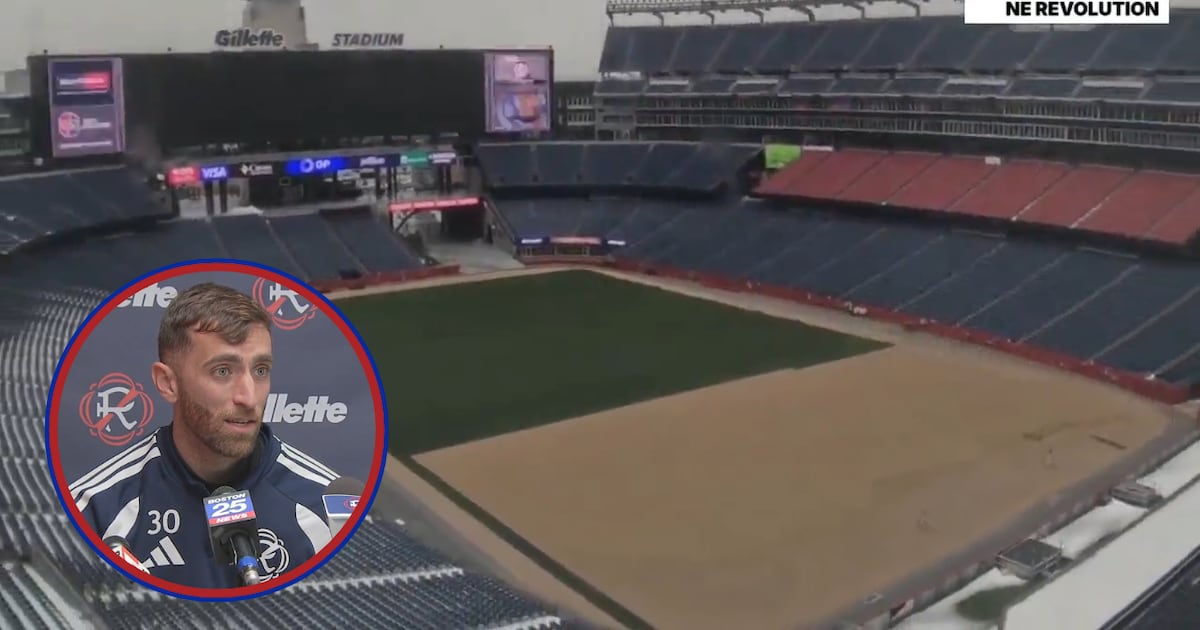 Revs players excited about new grass field for World Cup – Boston 25 News