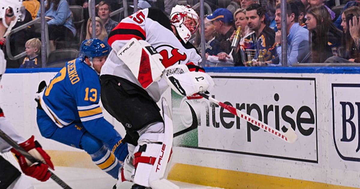 Devils 3, Blues 1 – TSN