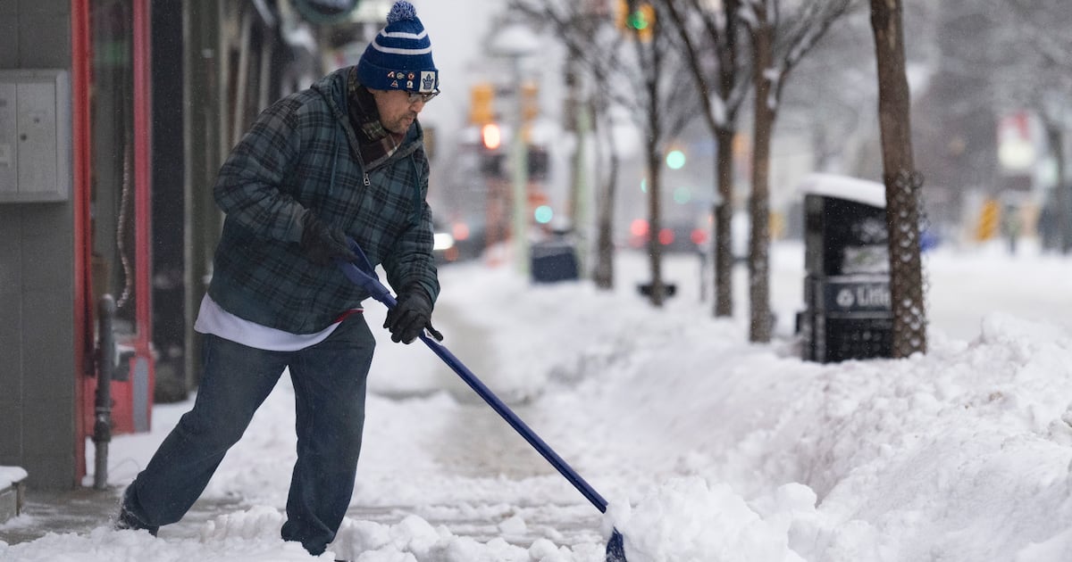 Could New York’s model of paying residents to shovel snow work in Toronto? – CP24