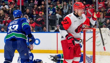 Hurricanes 6, Canucks 4 – TSN