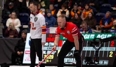 Montana's Brier: Draw 17 - Canada 2, Newfoundland and Labrador (Gushue) 4 – TSN
