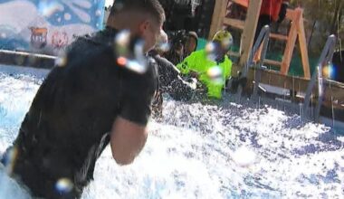 More than 250 people took part in the Polar Plunge at the Toronto Zoo – CP24