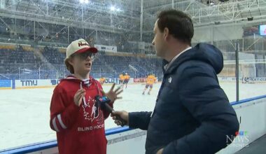Toronto hosts world’s largest blind hockey tournament at Mattamy Athletic Centre – CP24