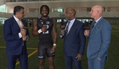 I'm too fast for linebackers and too strong for DBs, so pick your poison – TSN