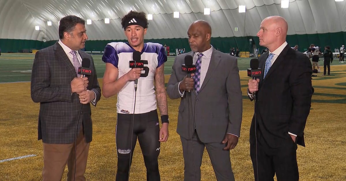 DeMontagnac enjoying full circle experience at CFL combine – TSN
