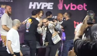 Video: Jean Silva dances as Hype Brazil presser descends into brawl