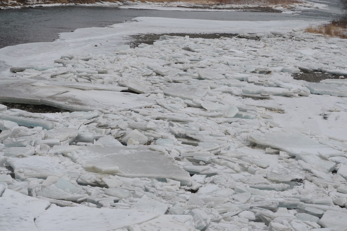 Warm temps, rainfall could cause ice jams, changes in water levels