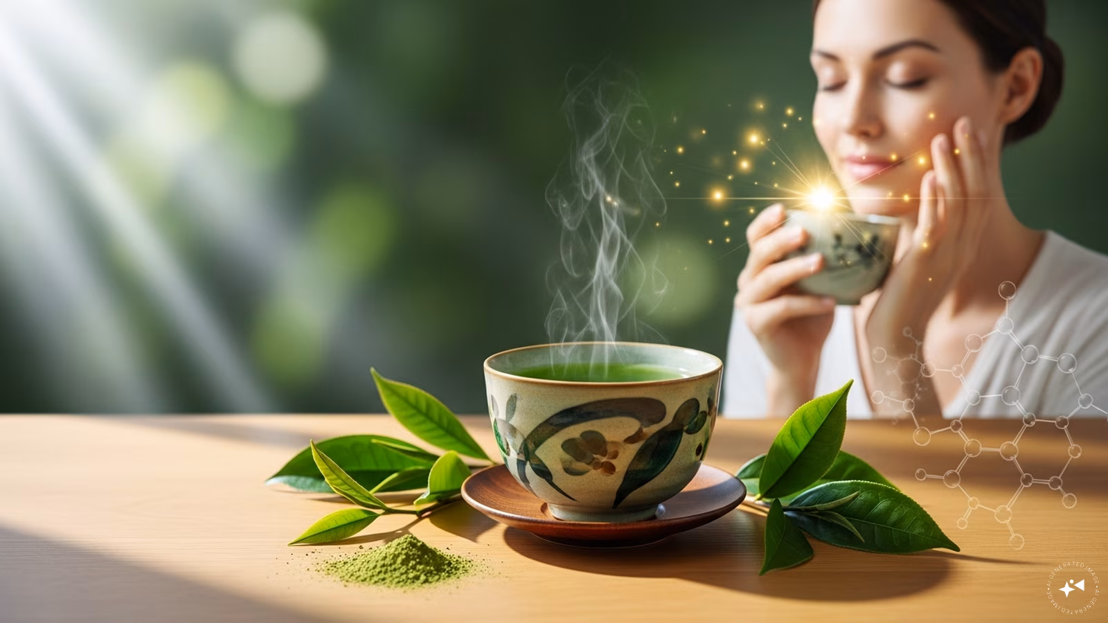 Green Tea: Green tea is rich in catechins, antioxidants that protect collagen from damage and improve skin elasticity. Drinking green tea regularly can help preserve collagen levels while supporting overall health. Green Tea: Green tea is rich in catechins, antioxidants that protect collagen from damage and improve skin elasticity. Drinking green tea regularly can help preserve collagen levels while supporting overall health.
