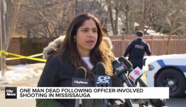 1 man shot and killed by police in Mississauga