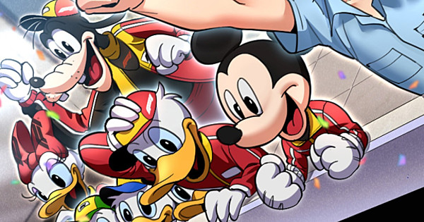 WEBTOON Launches Mickey & Friends x Formula 1 Comic Series - News