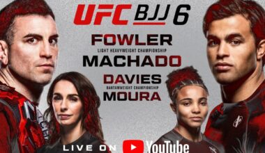 UFC BJJ 6 free live stream, results, video highlights | Davies vs. Moura, Nicky Rod vs. Cruz