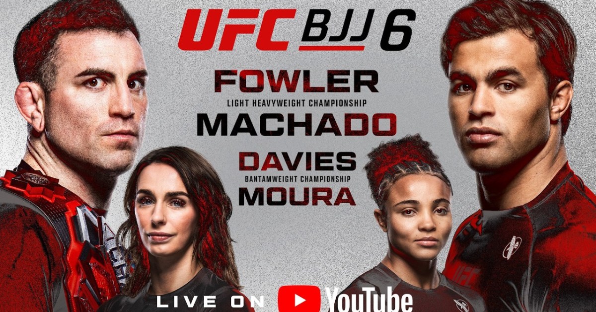UFC BJJ 6 free live stream, results, video highlights | Davies vs. Moura, Nicky Rod vs. Cruz