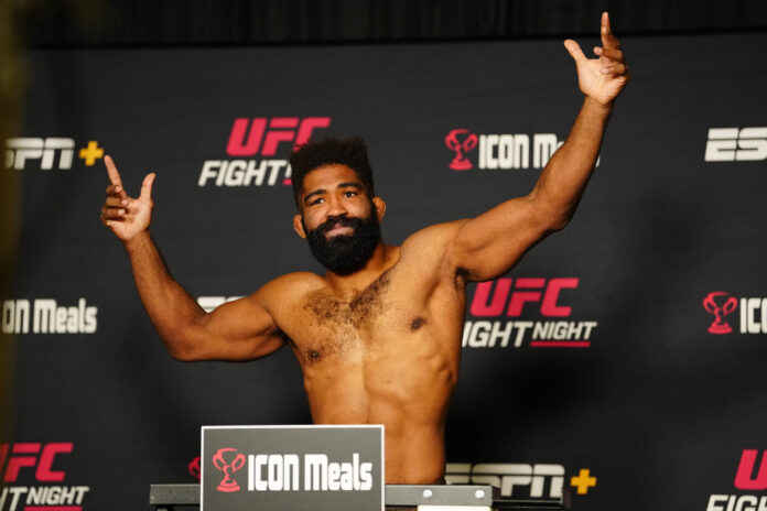 Chris Curtis, fighting in UFC Vegas 114 Saturday night.