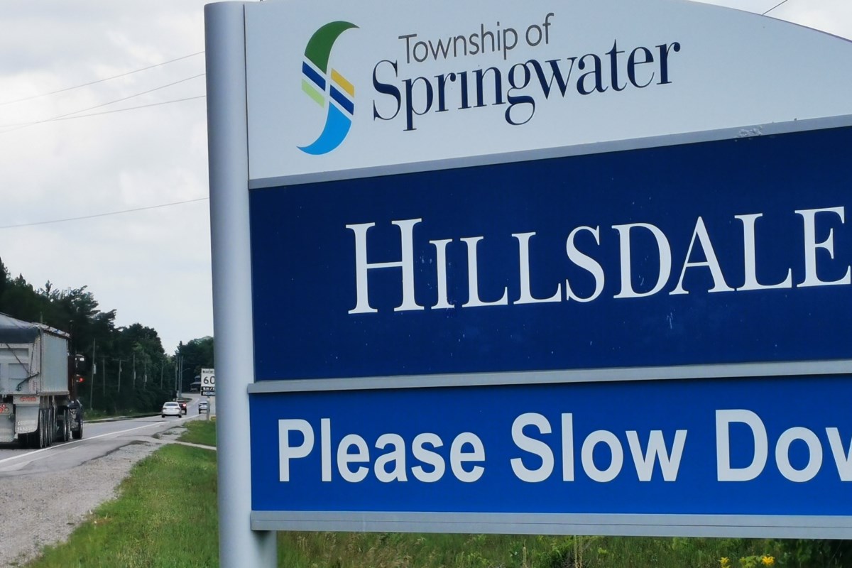 Hillsdale water tower springs a leak, taken out of commission