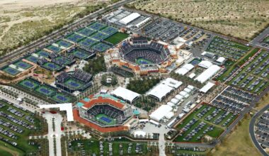 The Indian Wells Tennis Garden is one of the most spectacular settings on the ATP Tour.