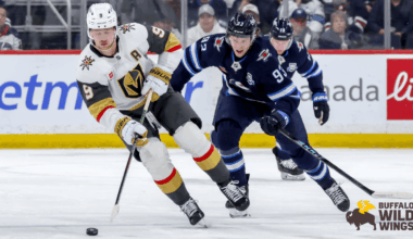 Vegas Falls, 4-1, to Winnipeg in Final Game of Road Trip