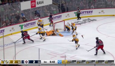 NSH@WPG: Saros with a great save against Brad Lambert