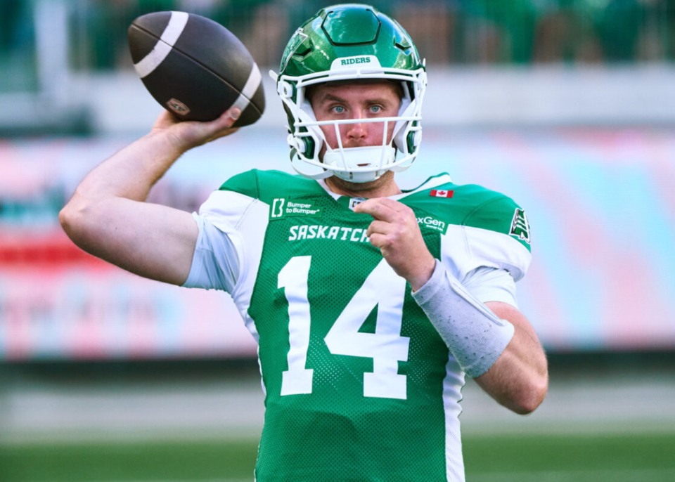 Saskatchewan Roughriders show confidence in Jack Coan amid quarterback transition talk | GX94 Radio - Now That's Country!
