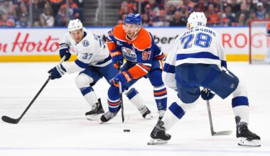 GAME RECAP: Lightning 5, Oilers 2