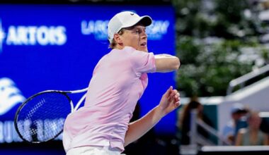Jannik Sinner's words after beating Zverev in Miami. Photo: gettyimages.