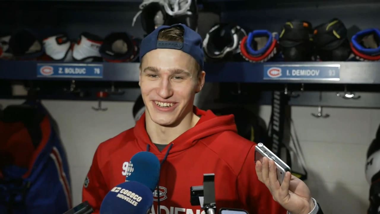 Postgame vs. CAR: Demidov | Montréal Canadiens