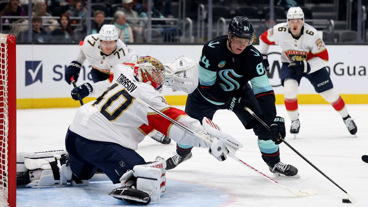 Kakko has 3 points, Kraken score 6 to cruise past Panthers