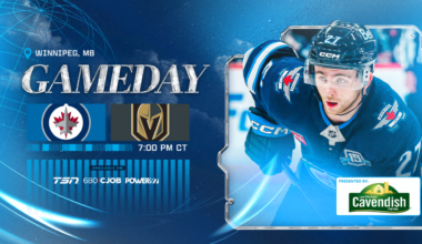 GAMEDAY: Golden Knights at Jets