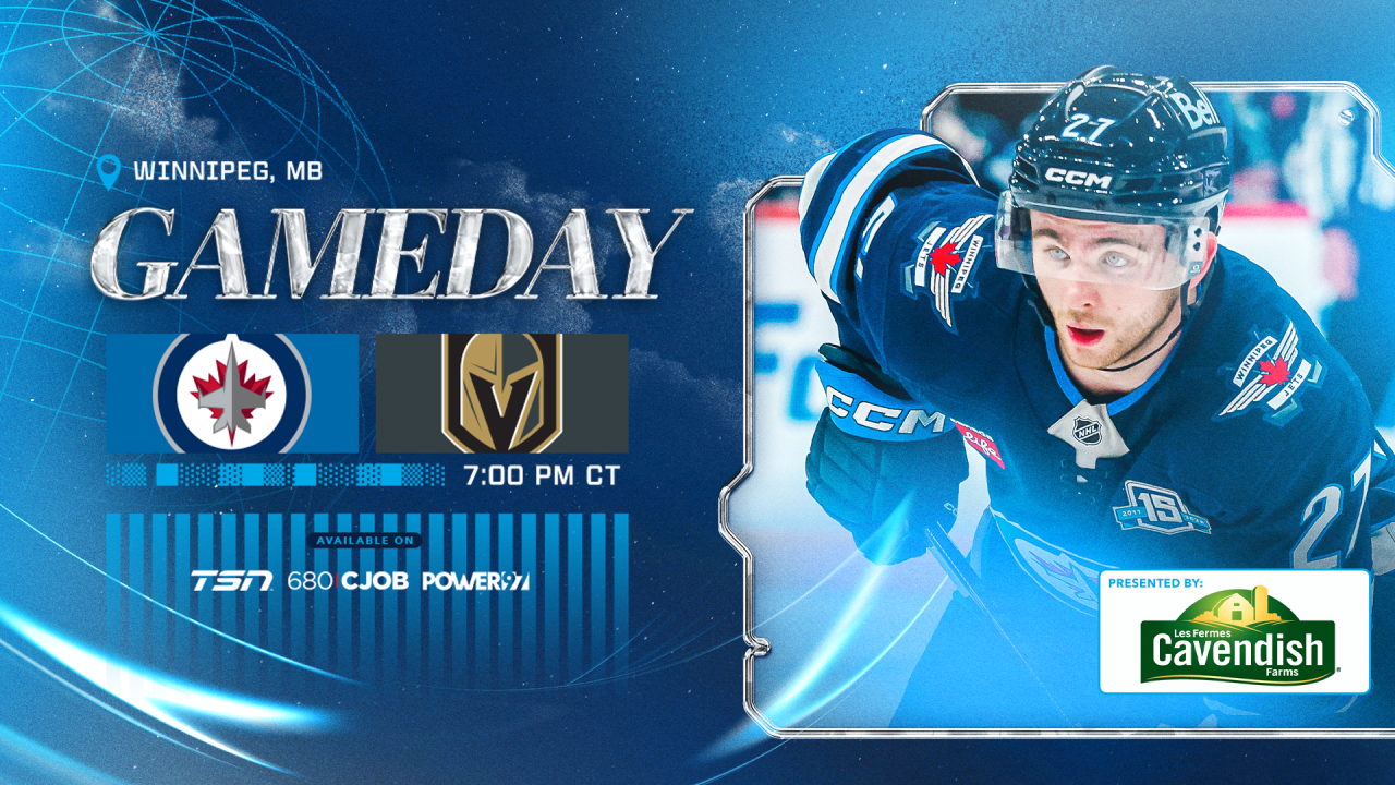 GAMEDAY: Golden Knights at Jets