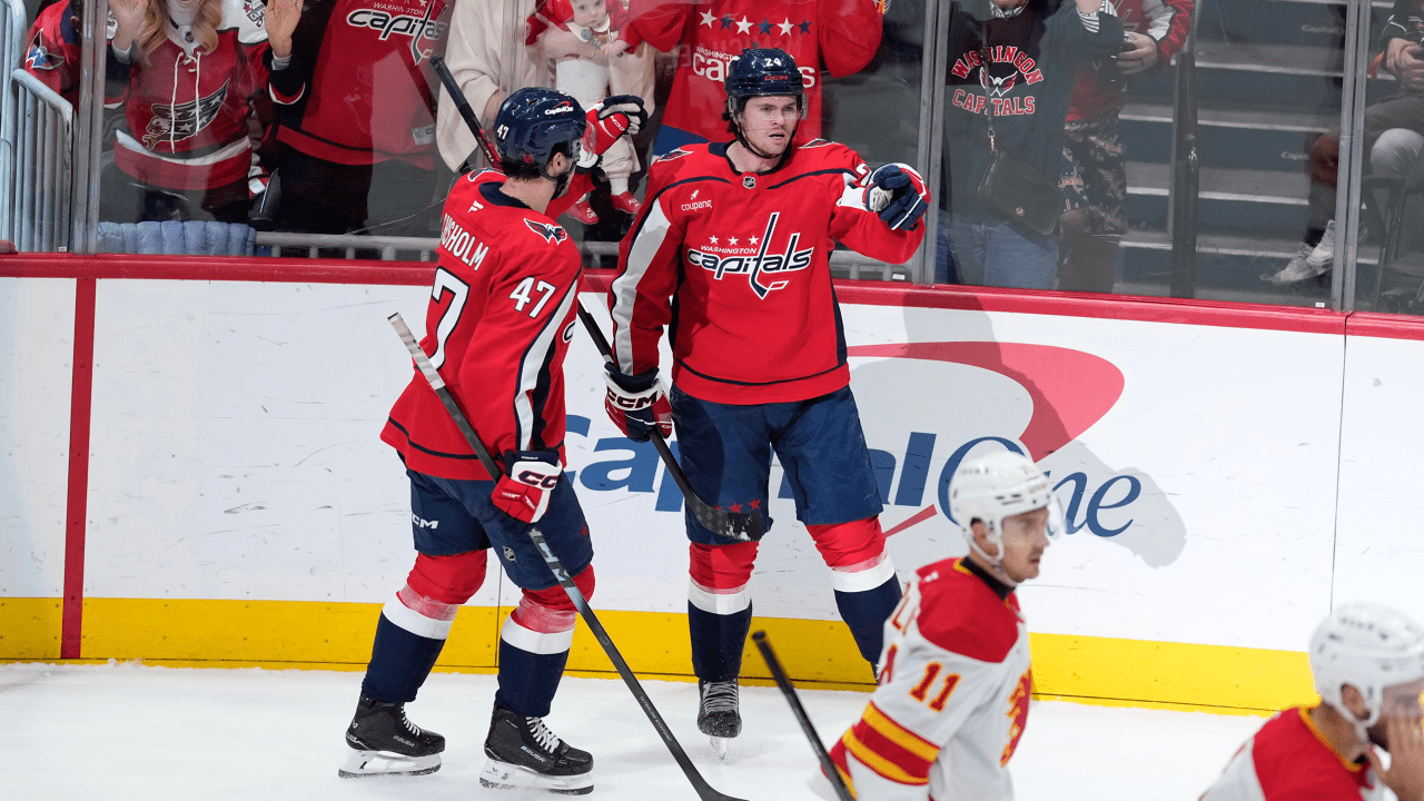 Caps Overcome Calgary, 7-3 | Washington Capitals
