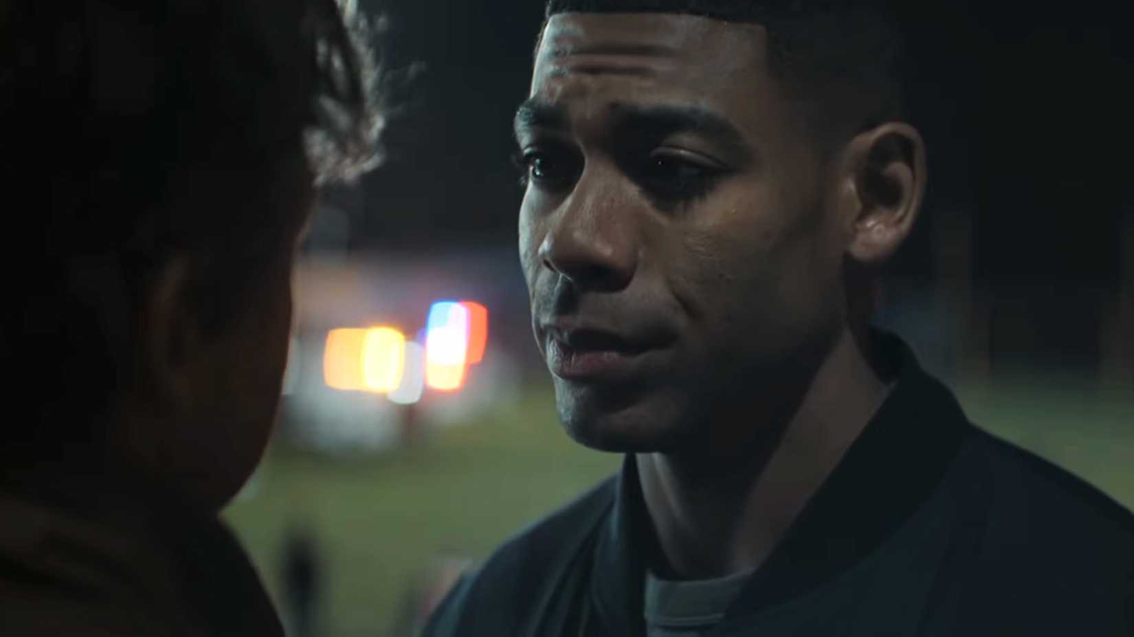 John Stewart Challenging Hal Jordan in Lanterns Trailer