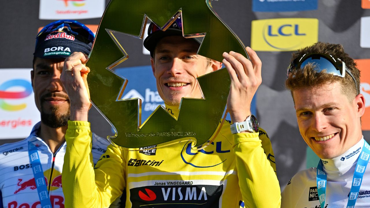 Vingegaard dominates Paris-Nice race with biggest winning margin since 1939