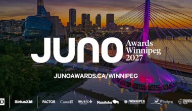 Juno Awards Returning to Winnipeg in 2027